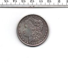 1900  U.S.A. MORGAN SILVER DOLLAR IN EXTREMLY FINE CONDITION (MS-146)