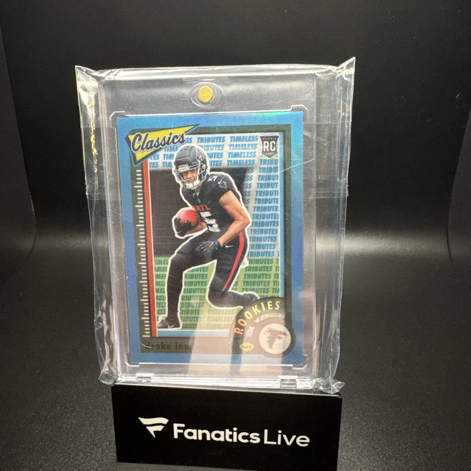 Drake London Panini Classics #162 Timeless Tributes Light Blue