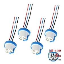 9007 9004 HB1 HB5 High Temperature Ceramic Headlight Harness, 4-Packs 9007