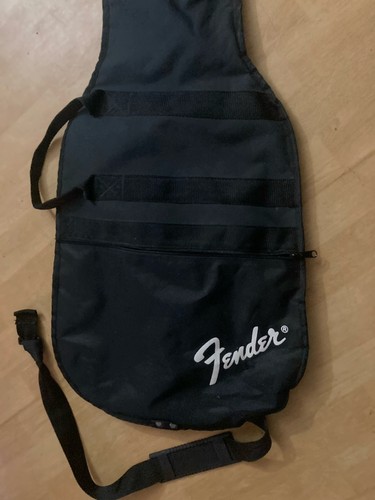 Fender Electric Guitar Nylon Carry Case Gig Bag Soft Padding - Picture 7 of 8