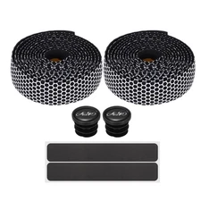 Bike Handlebar Tape PU EVA Bicycle Bar Tape for Road Gravel, White