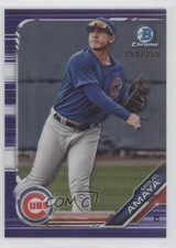 2019 Bowman Draft Chrome Purple Refractor 159/250 Miguel Amaya #BDC-135 he0
