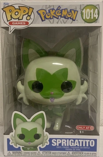 🥥 Funko Pop! Pokemon Jumbo Sprigatito Target Exclusive 1014🆕 AS SHOWN
