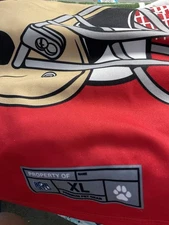 NFL 49ERS XL PREMIUM PET GEAR BRAND NEW WITH TAGS CHRISTMAS GIFTS