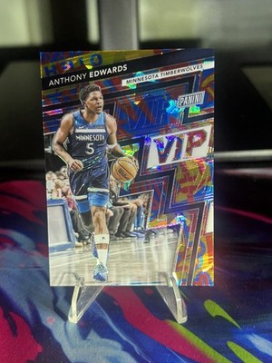 2025 Panini NSCC VIP Gold National /45 Graffiti Anthony Edwards #25 