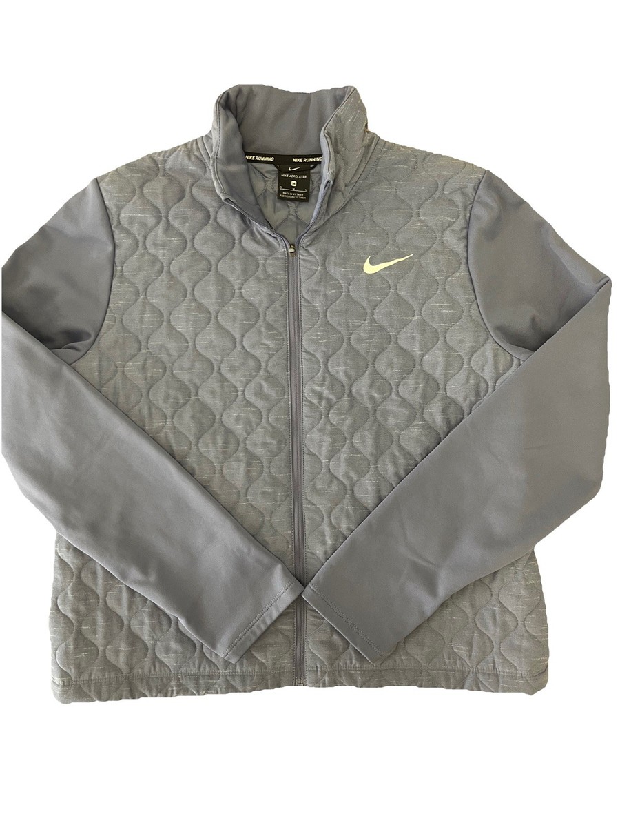 NIKE AEROLAYER Running Jacket CU3297 482 Size Medium woman's UK