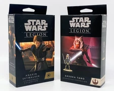 Star Wars Legion Bundle: Anakin Skywalker & Ahsoka Tano SEALED Atomic Mass Games
