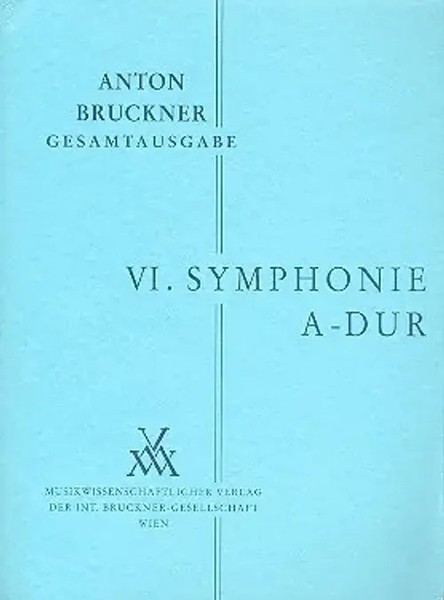 Sinfonie A-Dur Nr.6 | Anton Bruckner | Studienpartitur | Ean 9790500251637-image
