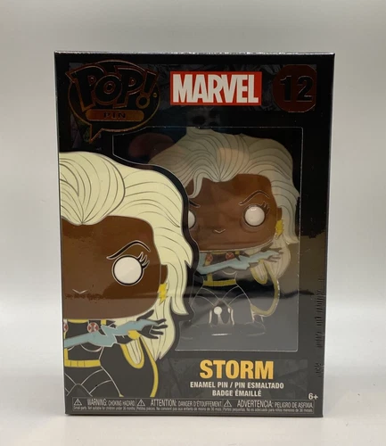 FUNKO POP PIN ~Marvel ~ Storm #12 Enamel Pin ~ new in sealed box