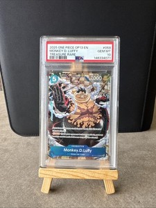 One Piece CCG Monkey.D.Luffy Treasure Rare OP11-058 PSA 10 Gem Mint
