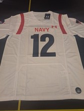 Under Armour Men’s Navy Midshipmen NASA Space Collection Football Jersey Medium