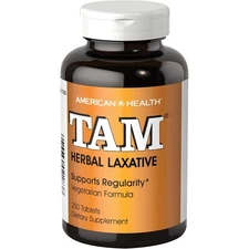 American Health TAM Herbal Laxative,Digestive Regularity Support,250VegTabs