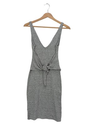 LOVERS + FRIENDS Damen Freizeitkleid Grau 32/XXS Casual