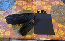 Black tactical gear lot. Read Description