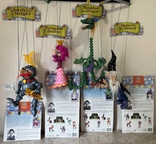 Bozart Toy By Artist Daniel Oates 4 Vintage Puppets Knight Has Broken Sword