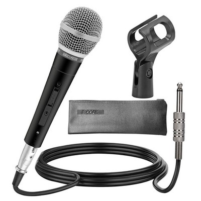 5Core XLR Microphone Dynamic Mic Karaoke Singing Studio Microfono Handheld Mics