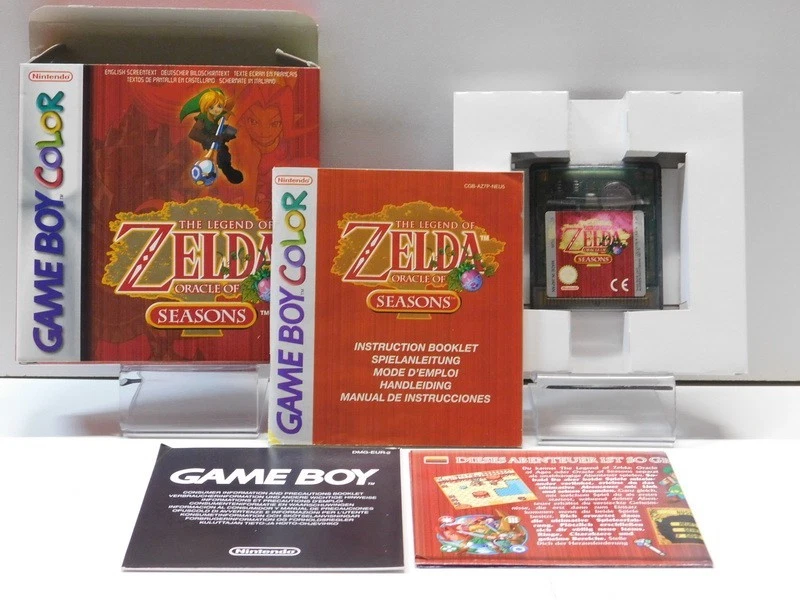 Nintendo Game Boy Color The Legend of Zelda: Oracle of Seasons OVP Box  Spiel 14