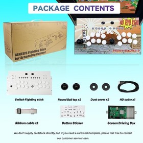 Switch Fighting Stick for Arcade1Up Cabinet, Play Your Switch Arcade Stick on...