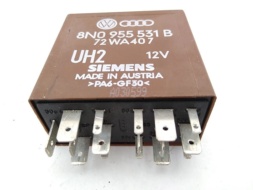 Relé limpiaparabrisas intermitente Audi TT MK1 8N compatible con 2001 2002 2003 2004 2005 2006 01  Foto 4 de 4