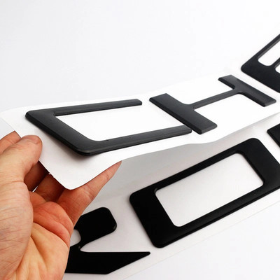 2019-2025 Tailgate Letter For Chevrolet Silverado 1500 2500HD 3D Decal Sticker