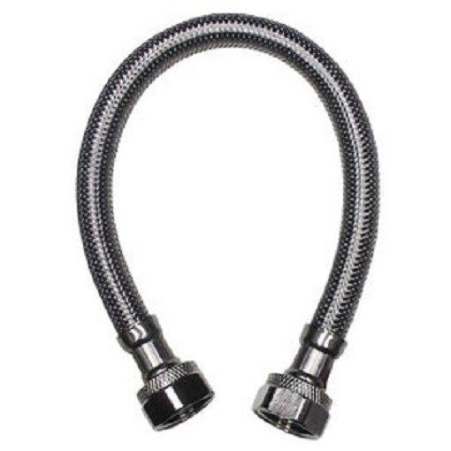 (6)-ProLine 1/2 In. F X 1/2 In. F X 72 In. L. Braided Stainless Faucet Supply