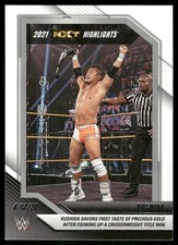 2022 Panini WWE NXT #13 Kushida wrestling card