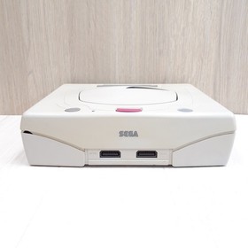 Sega Saturn console bundle with 3 games, 1 controller & cables Japan white