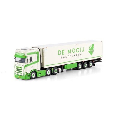 1:50 WSI SCANIA S series CS20H 6X2 refrigerated vehicle model DE MOOIJ 01-4904