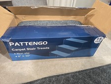 Non-Slip Stair Treads for Wooden Steps Stair Treads Carpet Indoor 8x30  