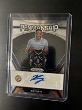 2023-24 Panini Prizm Basketball Bruce Brown Penmanship