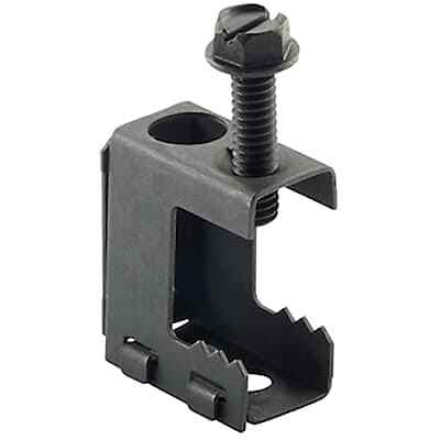 5PC PANDUIT PBC Cable Tie Mount, Black, Steel