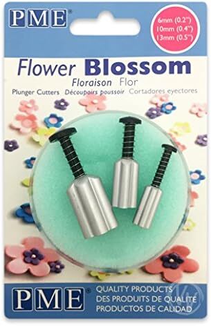 Алюминиевые плунжерные фрезы PME Blossom Forget Me Not, Маленькие, средние, Большие размеры