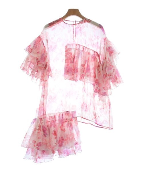 MSGM Blouse WhitexPink(Total pattern) 44(Approx. L) 2200509940038