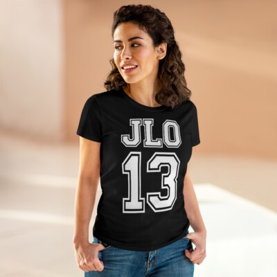  Jlo 13 super bowl T-Shirt - Women's Midweight Cotton Tee