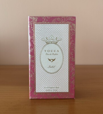 TOCCA Isabel Eau de Parfum Travel Fragrance Spray 0.68 fl oz/20 ml NIB Sealed