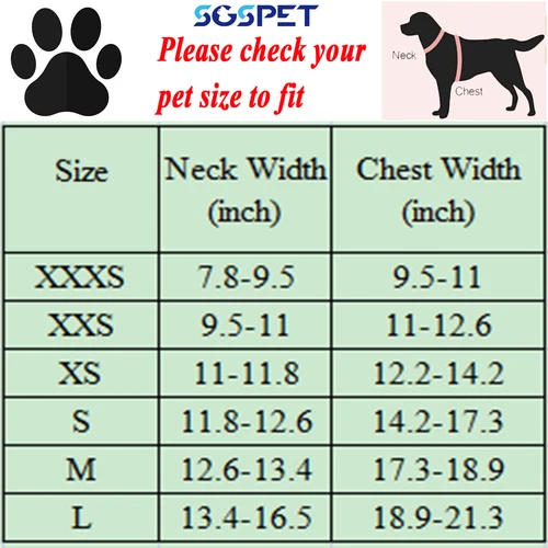 3XS-L Small Dog Breathable Mesh Harness Vest Soft Collar Chest Strap Leash Set - Picture 3 of 10