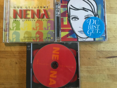 Nena [3 CD] Du Bist Gut  + Nur Geträumt + Willst du mit mir gehen (ohne Booklet)