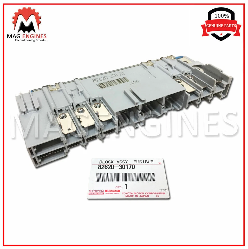 82620-30170 CONJUNTO DE BLOQUE DE ENLACE FUSIBLE ORIGINAL PARA LEXUS IS250 IS350 GS300 GS350 Foto 2 de 4