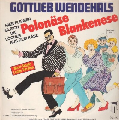 Gottlieb Wendehals Polonäse Blankenese Vinyl Single 12inch Master