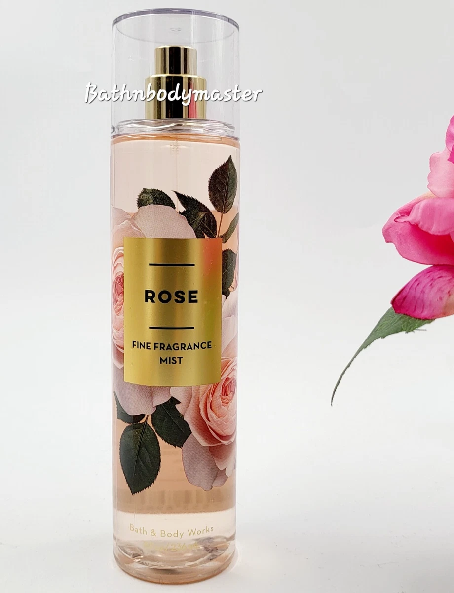 Bath and Body Works ROSE Fine Fragrance Mist Spray 8 FL OZ NEW