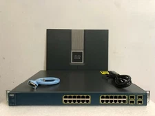 CISCO WS-C3560G-24TS-S 24-Port Gigabit Layer 3 Switch ios-15.0.tar 3560G-24TS-S