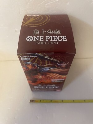 ONE PIECE Card Game Summit Battle OP-02 1 BOX BANDAI TCG Booster