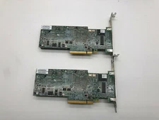 LOT OF 2 LSI MegaRaid SAS Controller Card L3-25121-86B W/ BAT1S1P Battery