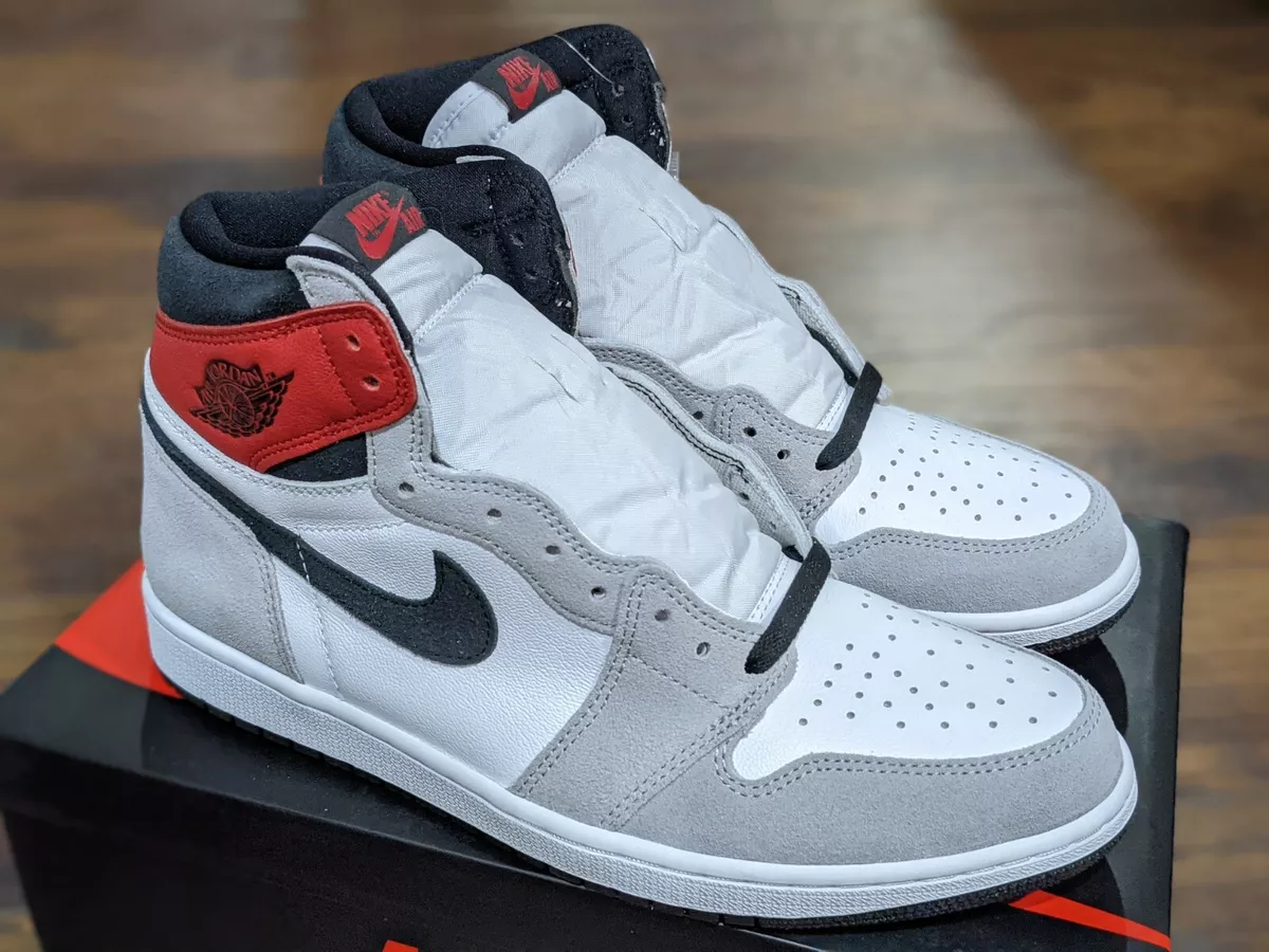 Nike Air Jordan 1 Retro High OG Light Smoke Grey | eBay