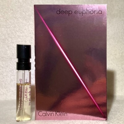 Calvin Klein Deep Euphoria Eau de Toilette EDT Sample Spray .04oz, 1.2ml