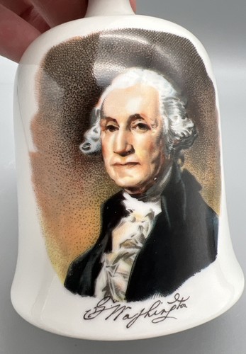 Danbury Mint Limited Edition American Bicentennial ‘George Washington’ Bell - Picture 2 of 6