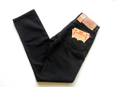 Levi's 501 Jeans Gr. 30 dunkelblau Regular Fit Button Fly Vintage