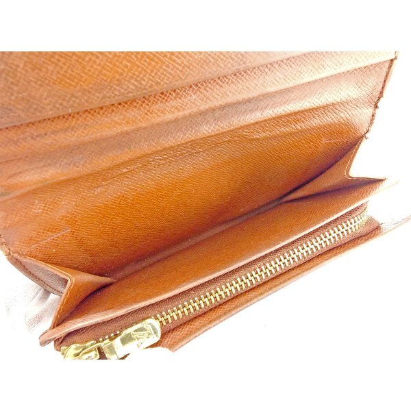 LOUIS VUITTON L -shaped zipper wallet in half -fold USED B1028 | eBay