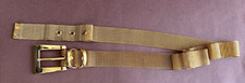 Vintage Gold Tone Metal Mesh Belt