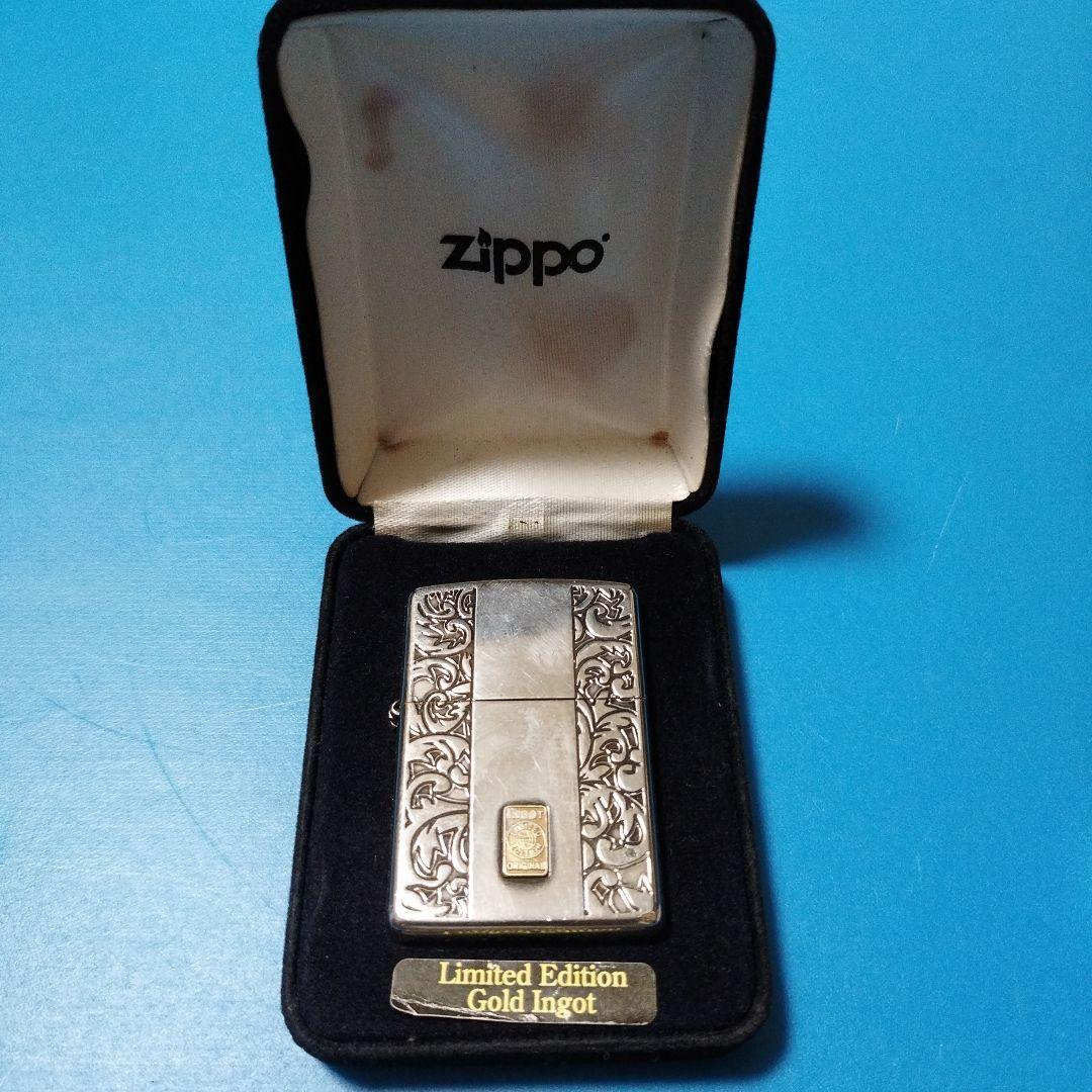Zippo Limited Edition Gold Ingot No.088/200 Oil Lighter with 